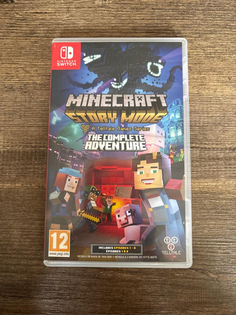 Minecraft Story Mode: The Complete Adventure - Nintendo Swit, Ophalen of Verzenden, Zo goed als nieuw