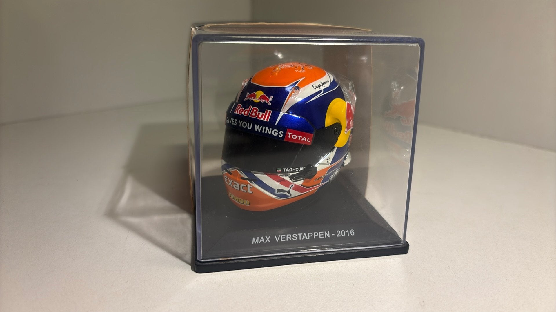 F1 helm max verstappen 2016 spark 1.5, Ophalen of Verzenden, Zo goed als nieuw, Formule 1