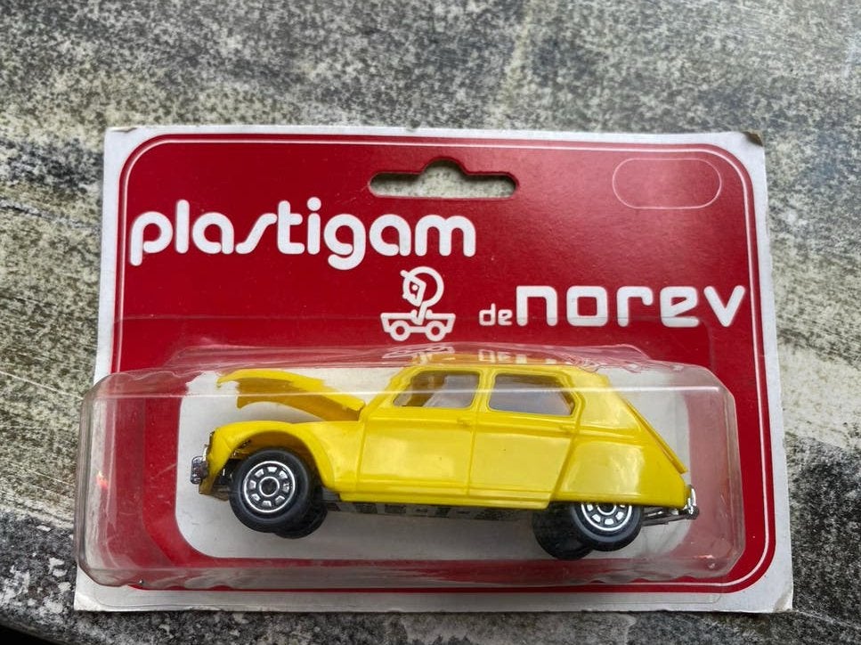 1:43 vintage norev  plastigam-“ made in Singapore”-RARE/OVP, Ophalen of Verzenden, Nieuw, Auto, Norev