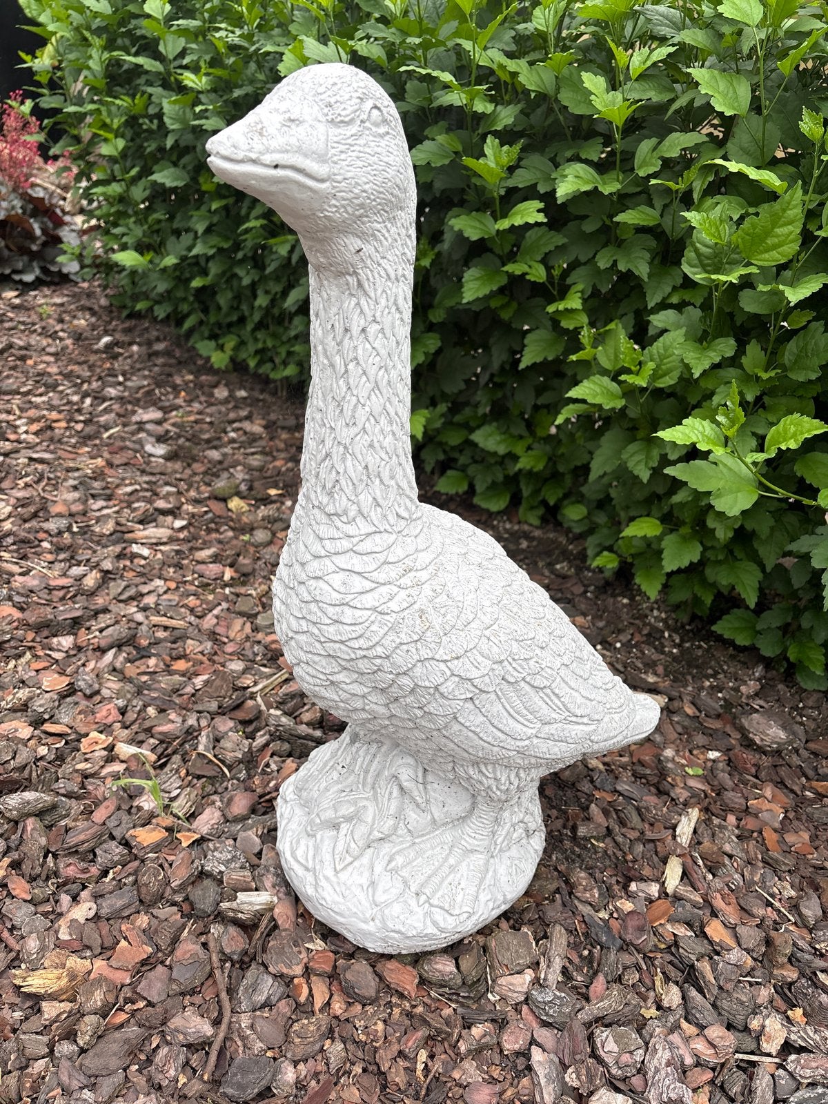 Mooie decoratie Betonnen gans 65 cm hoog, Tuin en Terras, Tuinbeelden, Ophalen of Verzenden