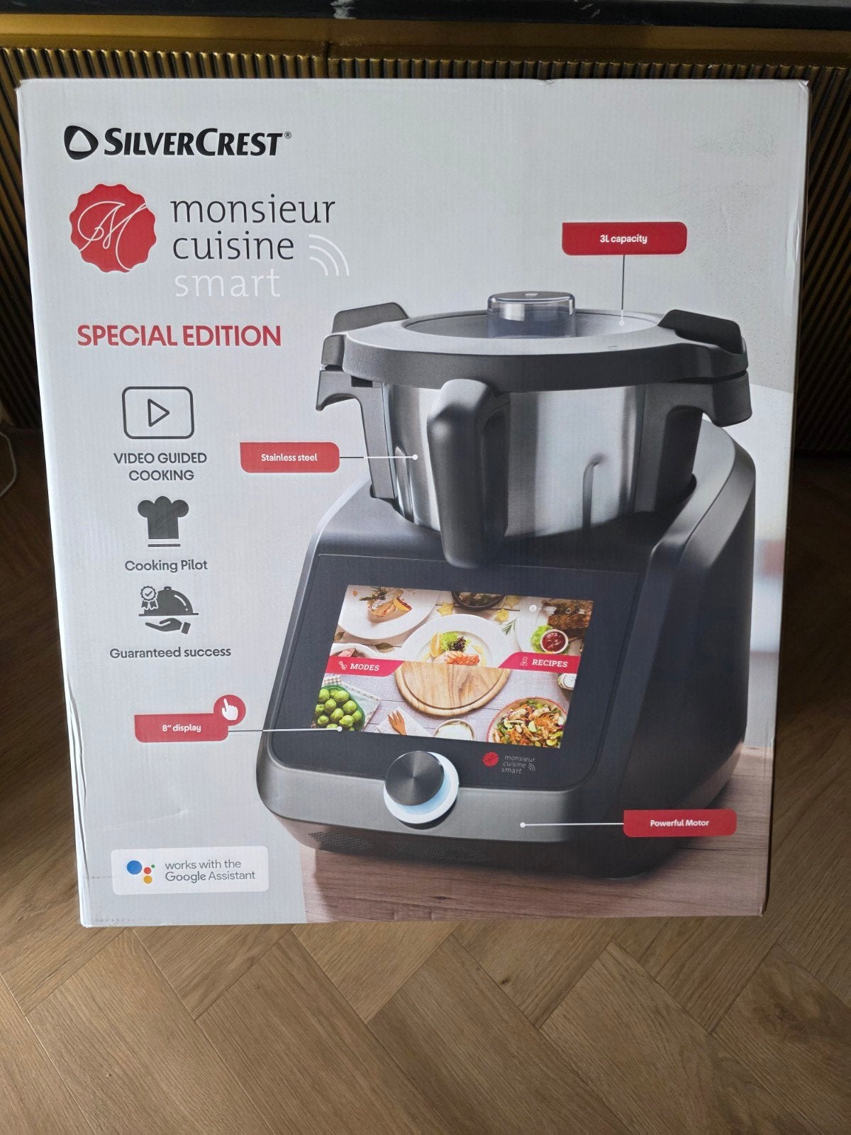 Silvercrest Monsieur Cuisine Smart - Special Edition, 2 tot 3 liter, Ophalen, Nieuw, 3 snelheden of meer