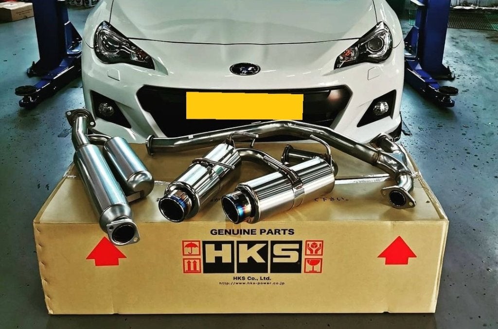 HKS Hi-Power Spec-L II catback uitlaatsysteem - BRZ GT86, Ophalen of Verzenden
