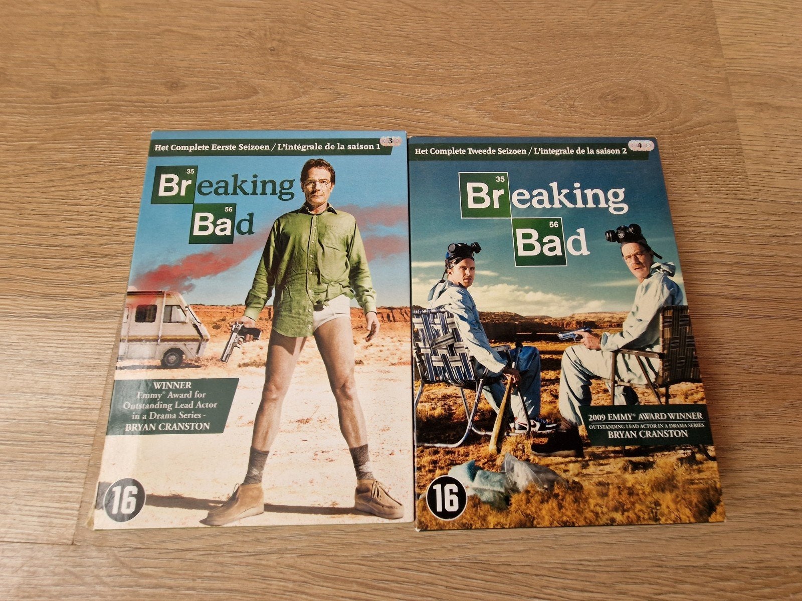 Breaking Bad Seizoen 1 & 2 DVD Boxset, Engels, Vanaf 16 jaar, Misdaad, Ophalen of Verzenden