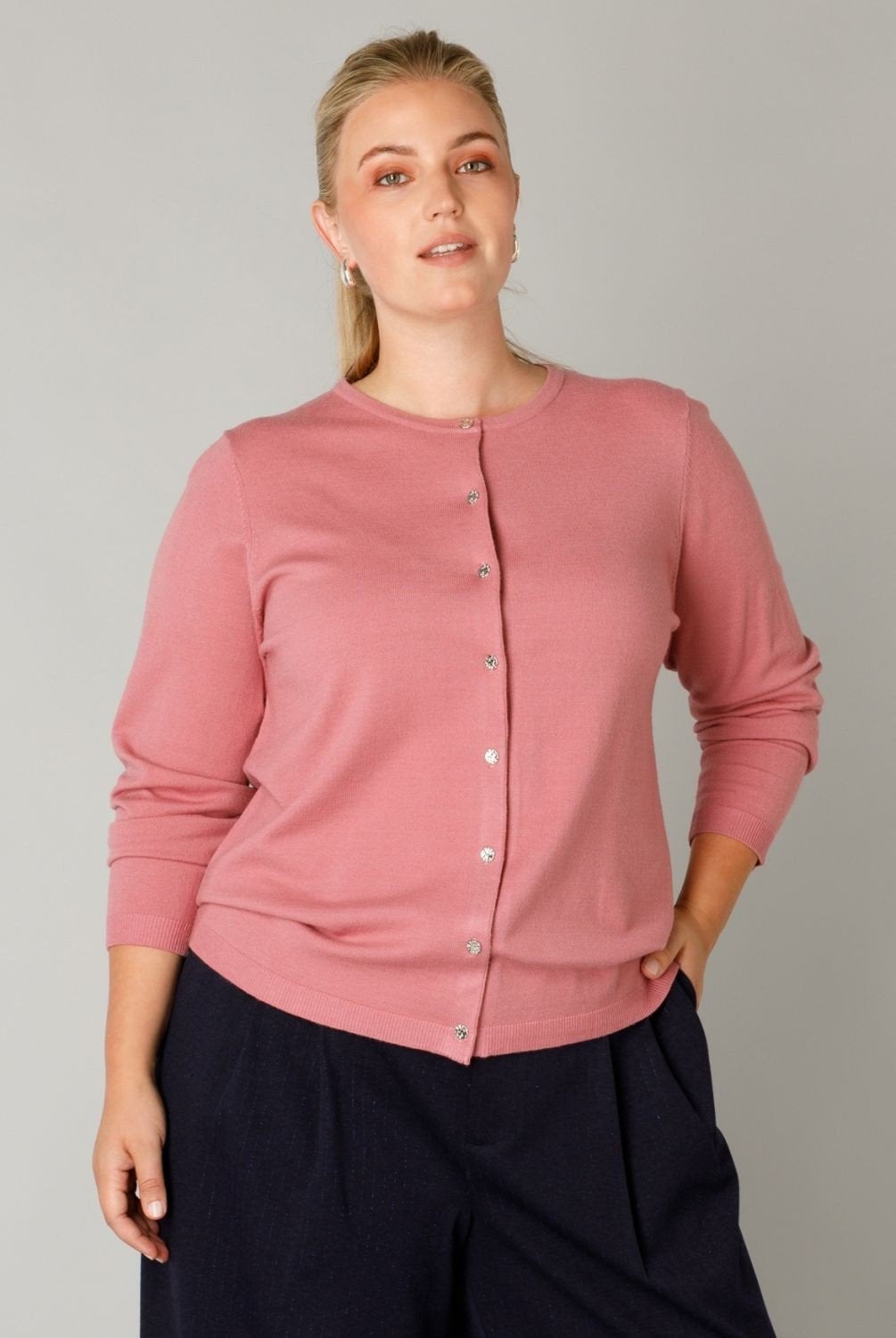 Dark rose vest Francine van Yest Curve Maat 52 (3), Nieuw, Ophalen of Verzenden, Y, Roze
