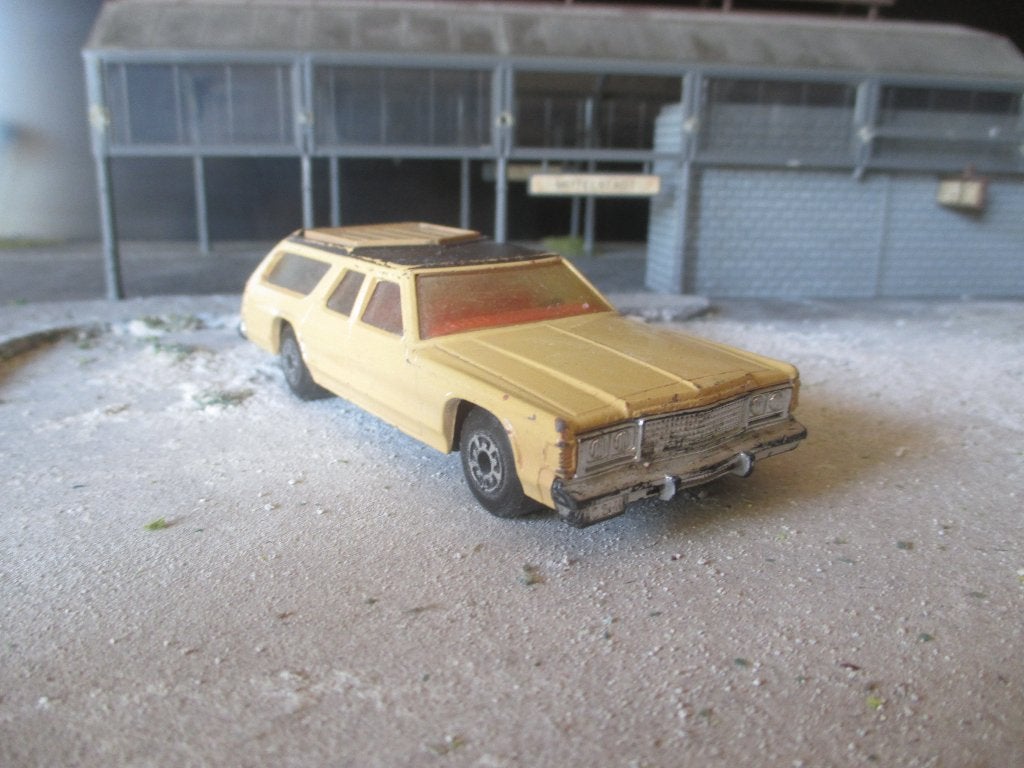 1/43 Dodge Monaco Wagon Matchbox SuperKings K-67-68, Ophalen of Verzenden, Gebruikt, Auto, Matchbox