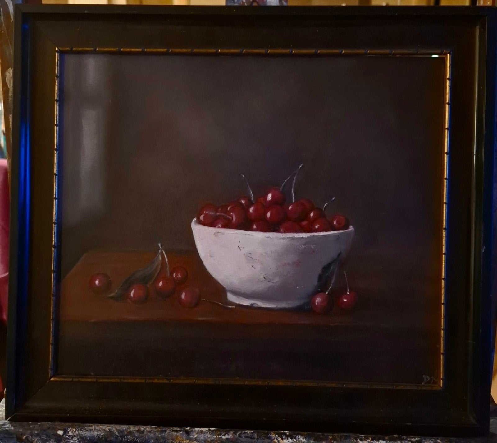 stilleven kersen, Ophalen of Verzenden