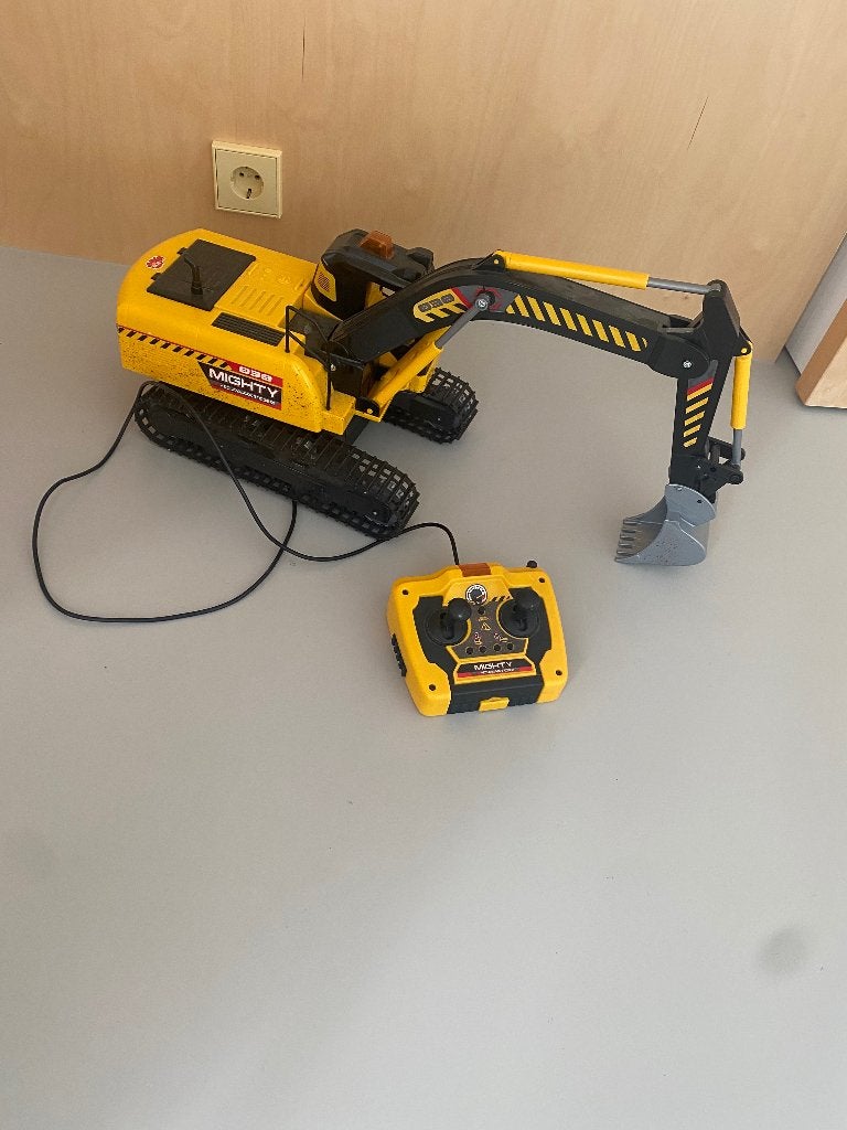 Dickie Toys graafmachine, Ophalen of Verzenden, Zo goed als nieuw