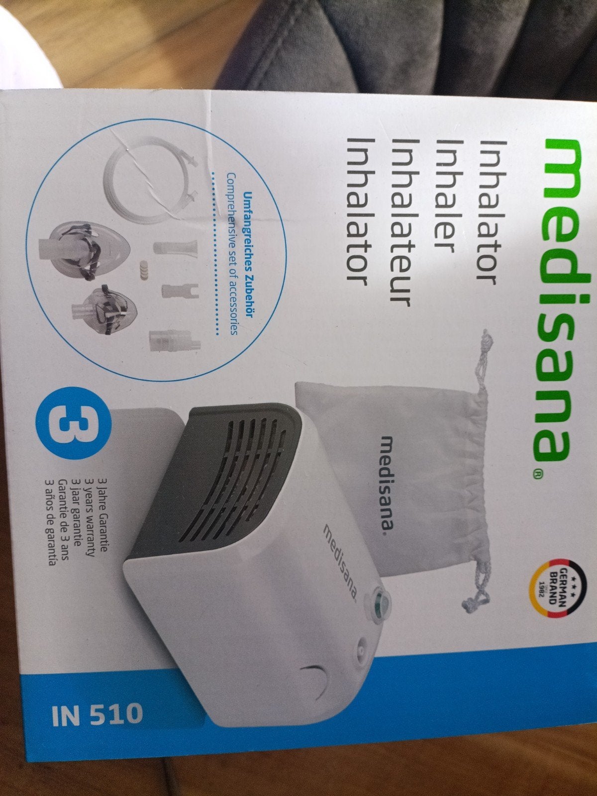 Medisana Inhalator IN 510 - Nieuw in doos, Ophalen of Verzenden, Nieuw, Overige typen
