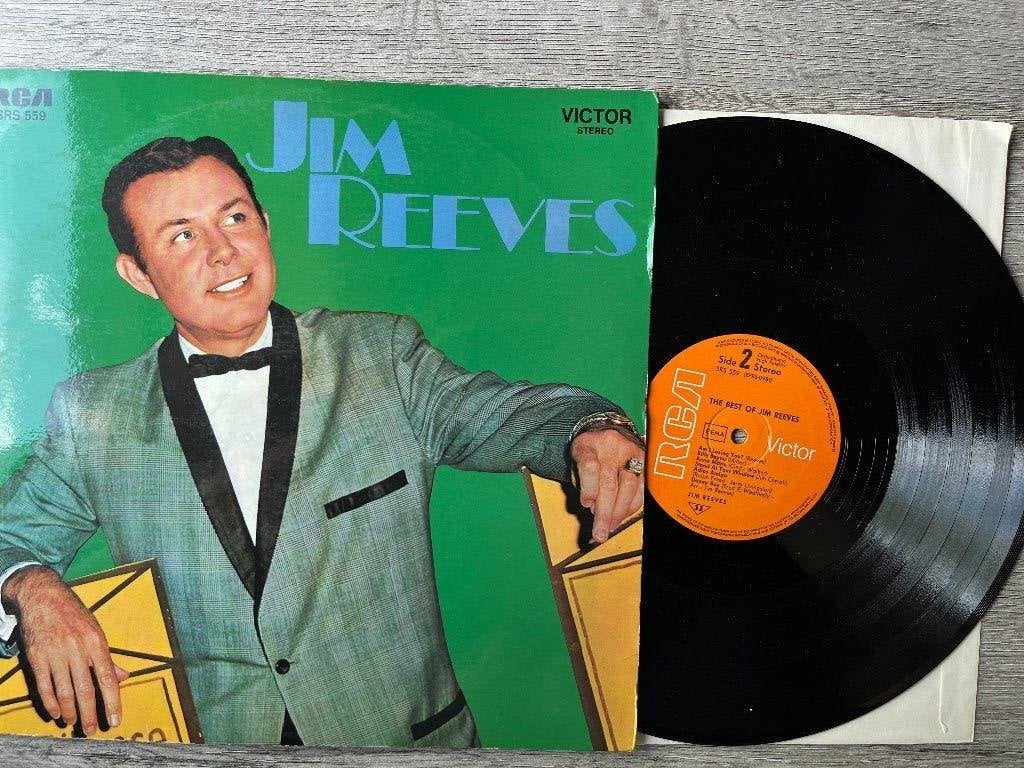 LP Jim Reeves van Jim Reeves, Cd's en Dvd's, Vinyl | Country en Western, LP, Gebruikt, Overige formaten, Ophalen of Verzenden