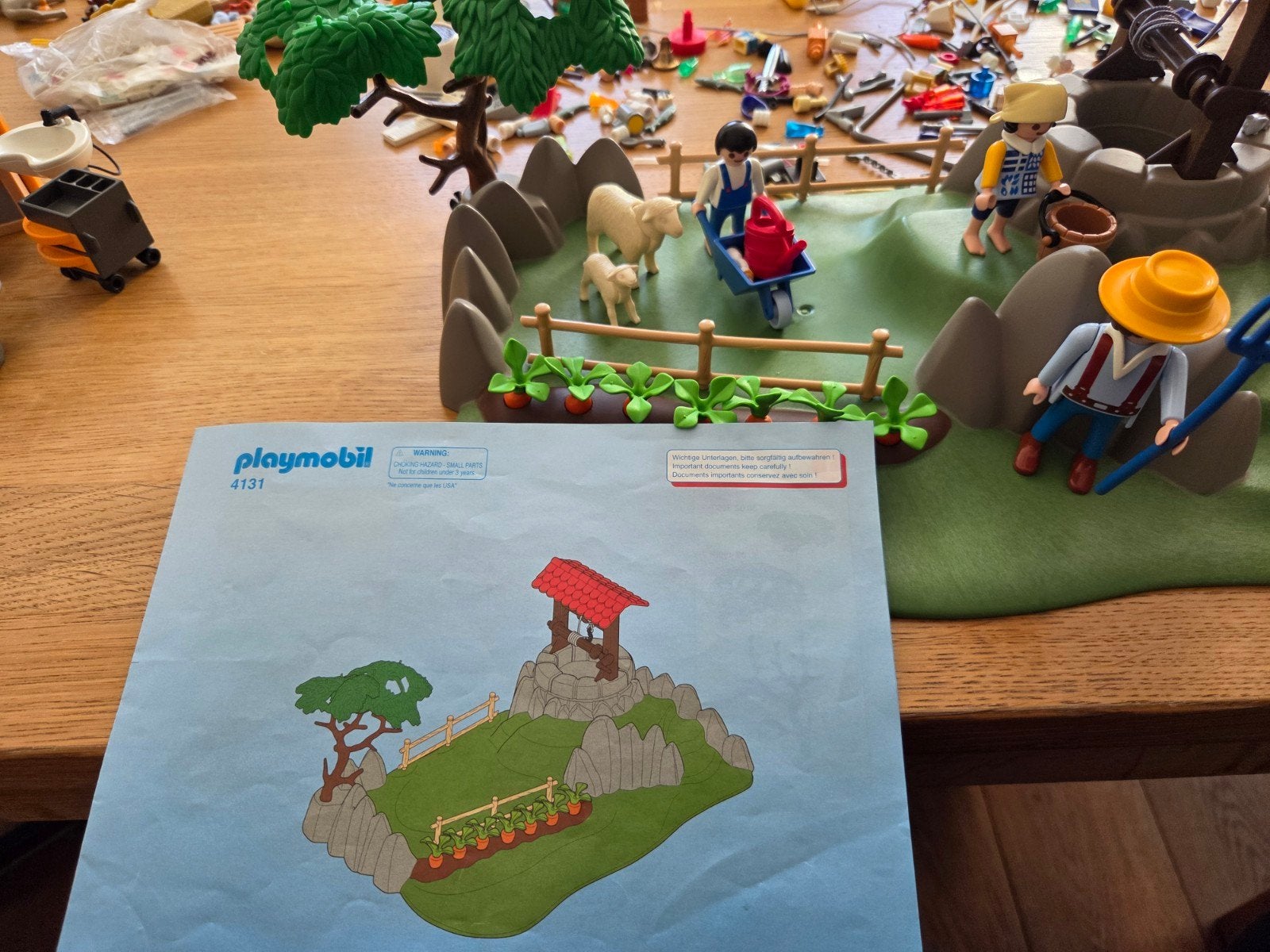 Playmobil SuperSet Boerenleven - set 4131, Ophalen of Verzenden, Zo goed als nieuw, Complete set
