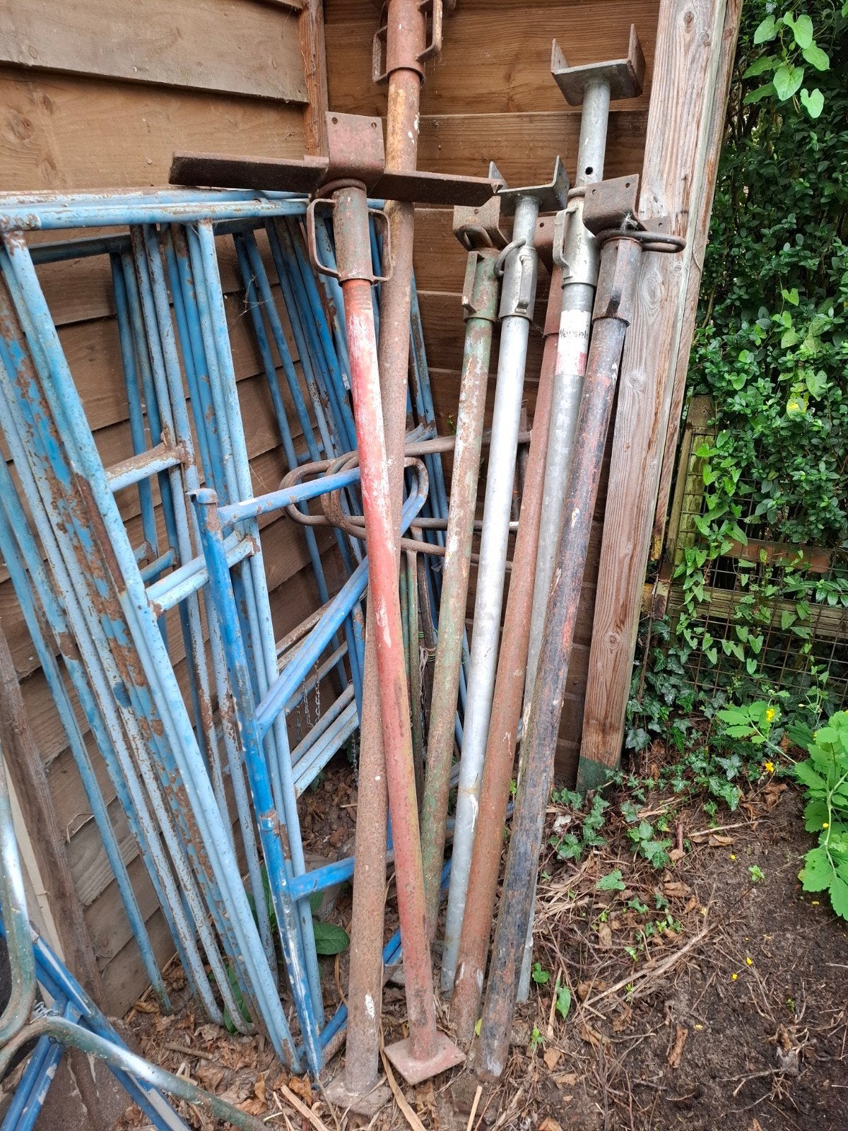 Schragen en stempels voor bouw of renovatie, Ophalen of Verzenden, Gebruikt, Overige typen, Minder dan 2 meter