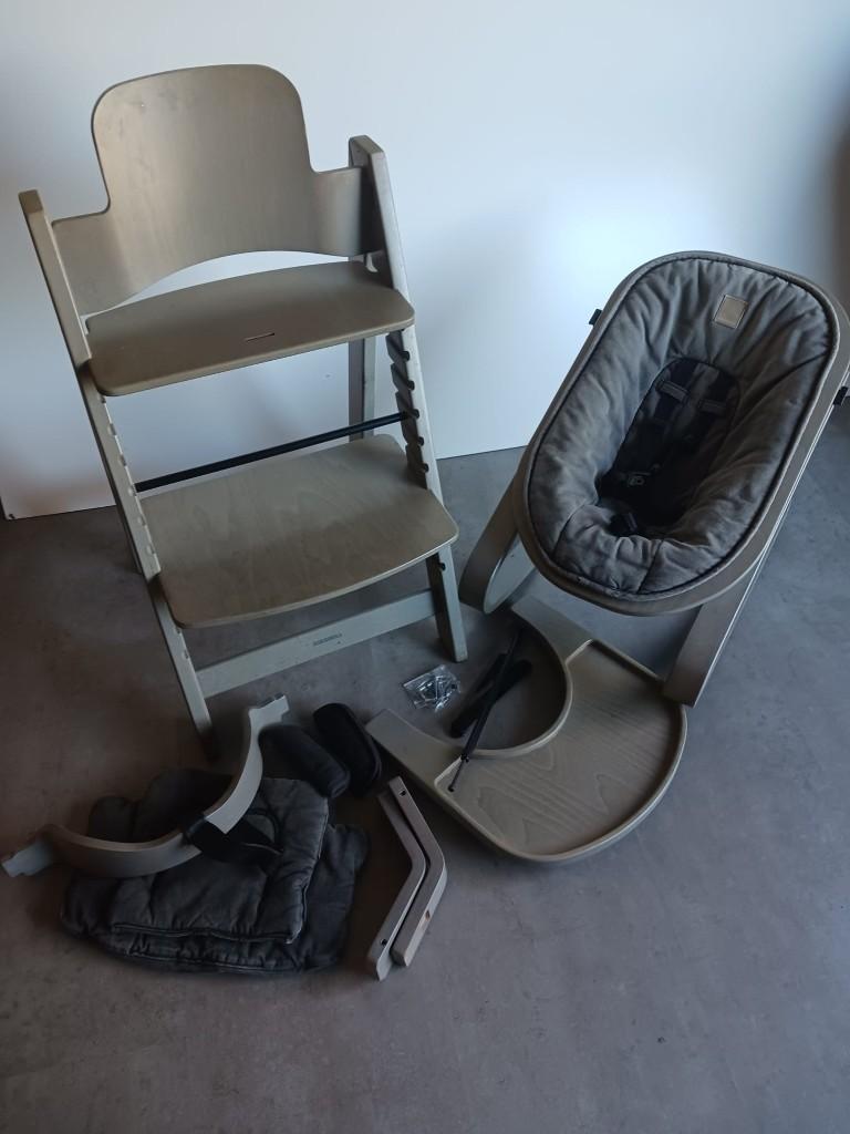 Complete kinderstoel set met toebehoren, Ophalen, Gebruikt, Overige typen, Gordel(s)