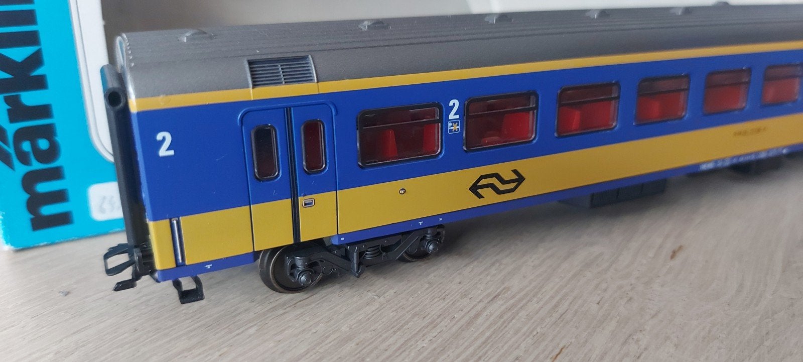Märklin NS 2 de klas IC rtg artnr 4265 in ovp, Wisselstroom, Wagon, Ophalen of Verzenden, Märklin