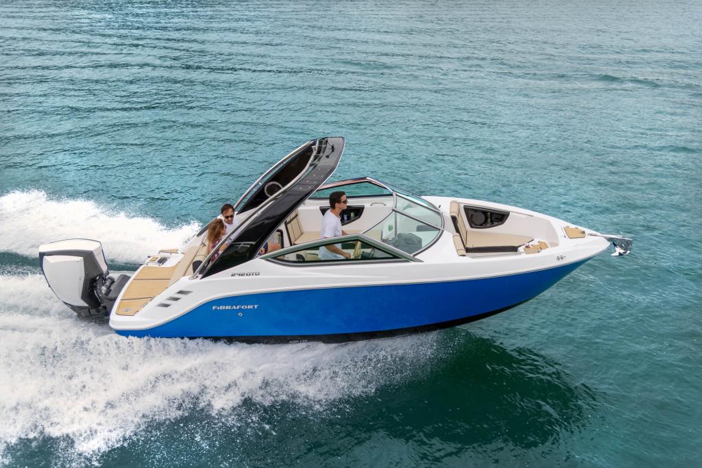 Fibrafort Style 242 GTO BOWRIDER, Watersport en Boten, Nieuw, Polyester, Overige brandstoffen