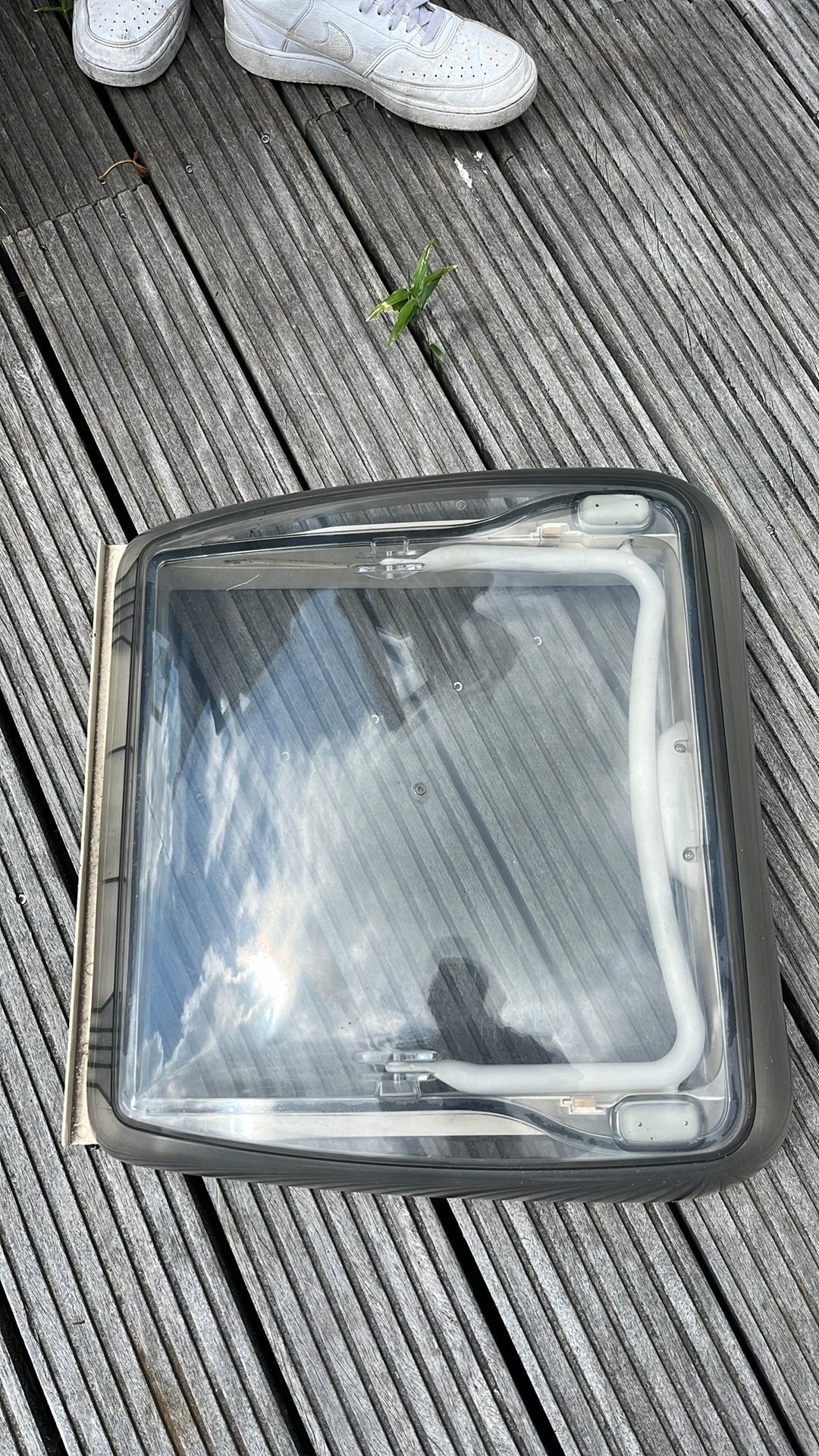 Mooi dakluik voor de camper of caravan 40 bij 40, Ophalen