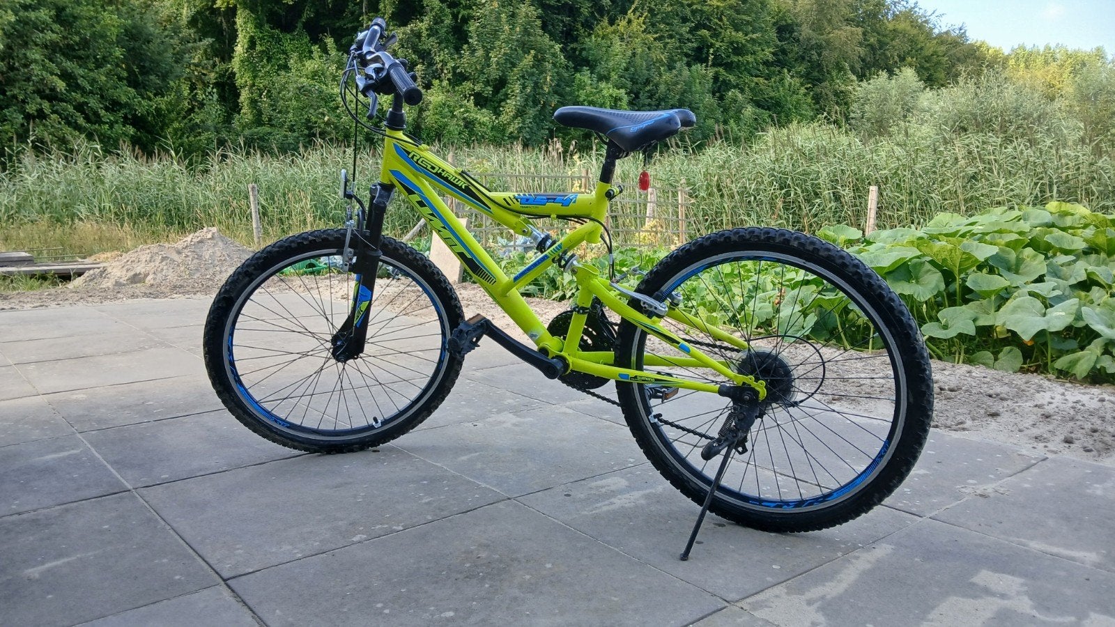 Umit Redhawk 24 inch volledig geveerde kinderfiets, Gebruikt, Versnellingen, Minder dan 49 cm, Ophalen