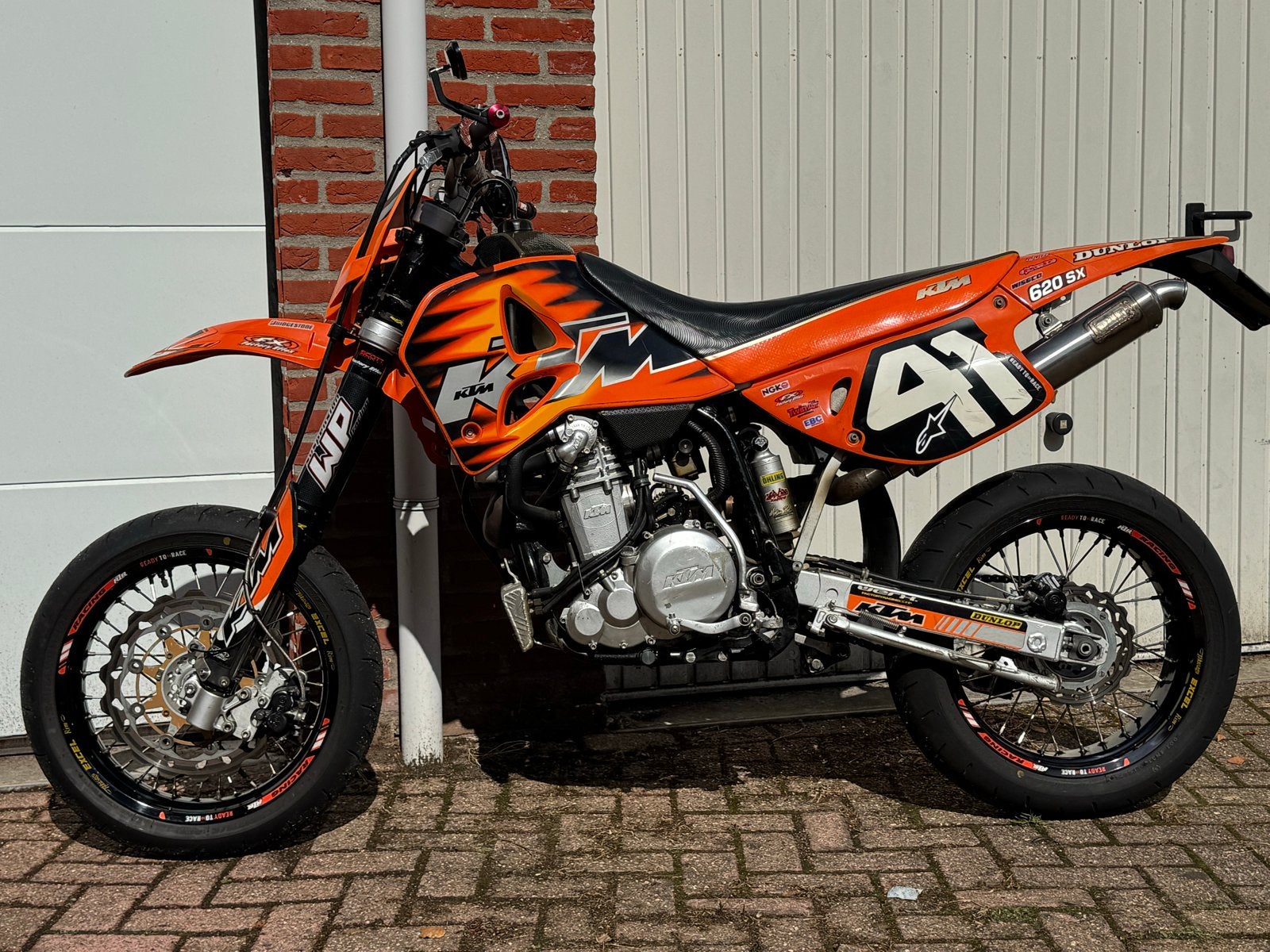 KTM GS 620 LC4 Supermoto - Supermotard, Gebruikt, Particulier, Handgeschakeld, 12 t/m 35 kW