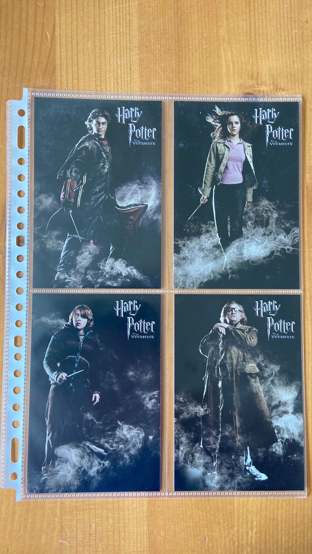 2005 Harry Potter kaarten met bijpassende postzegels., Ophalen of Verzenden, Na 1940, Postfris