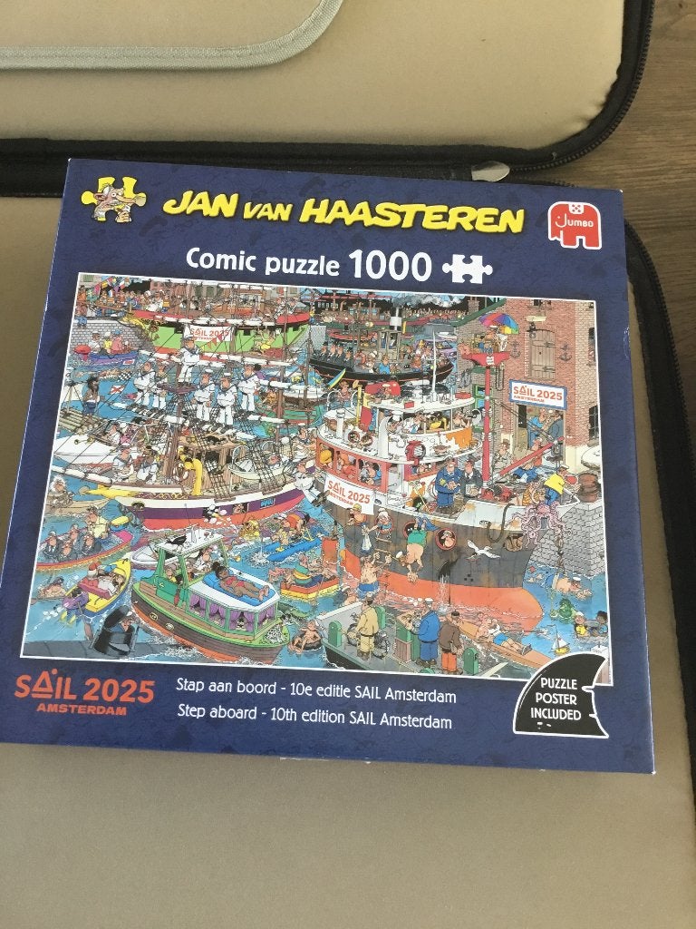 Jan van Haasteren puzzels, Ophalen, 500 t/m 1500 stukjes, Zo goed als nieuw, Legpuzzel