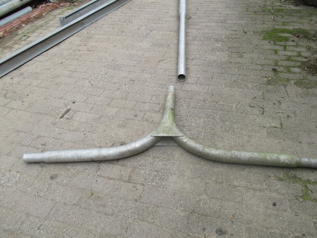 landtaarnpaal  lang 650 cm, Ophalen, Gebruikt, Aluminium