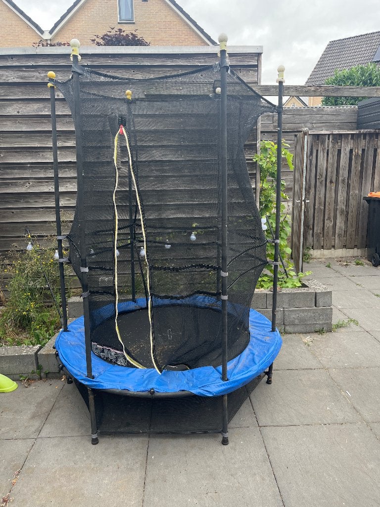 Trampoline, Kinderen en Baby's, Speelgoed | Buiten | Trampolines, Ophalen, Gebruikt