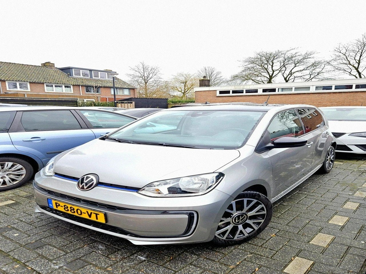 2021 Volkswagen up! e-up! Style, Auto's, Automaat, Stof, Elektrisch, Grijs