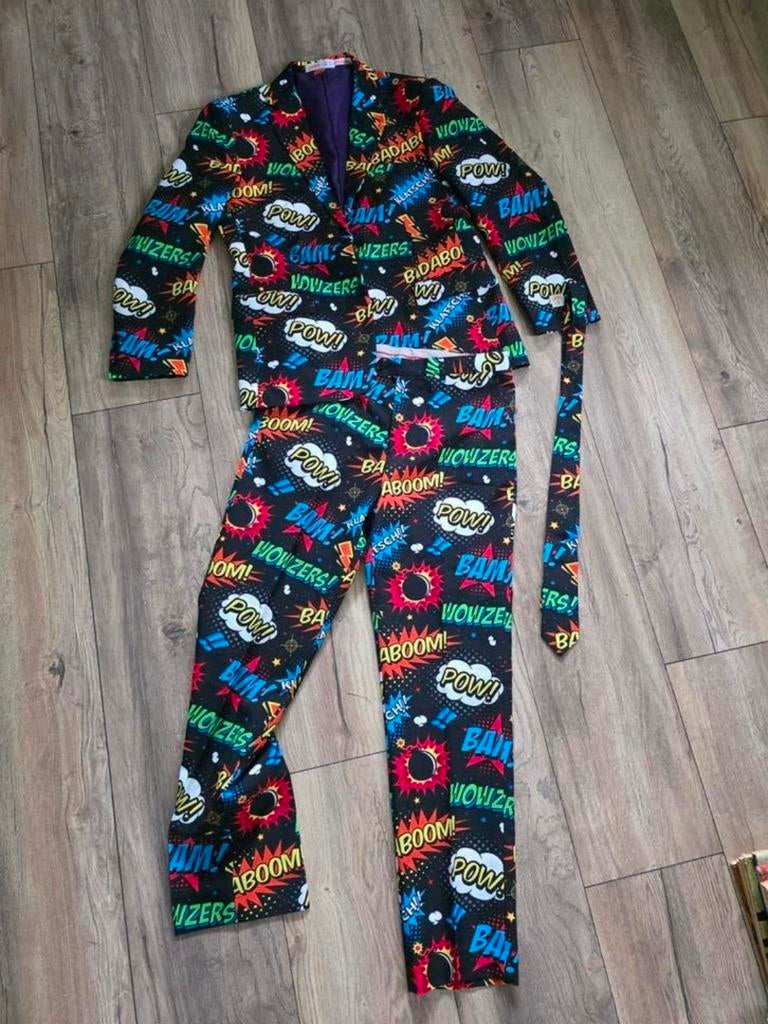 Opposuits Carnavalskostuum Comic Strip Maat 54, Kleding | Heren, Carnavalskleding en Feestkleding, Gedragen, Kleding, Carnaval