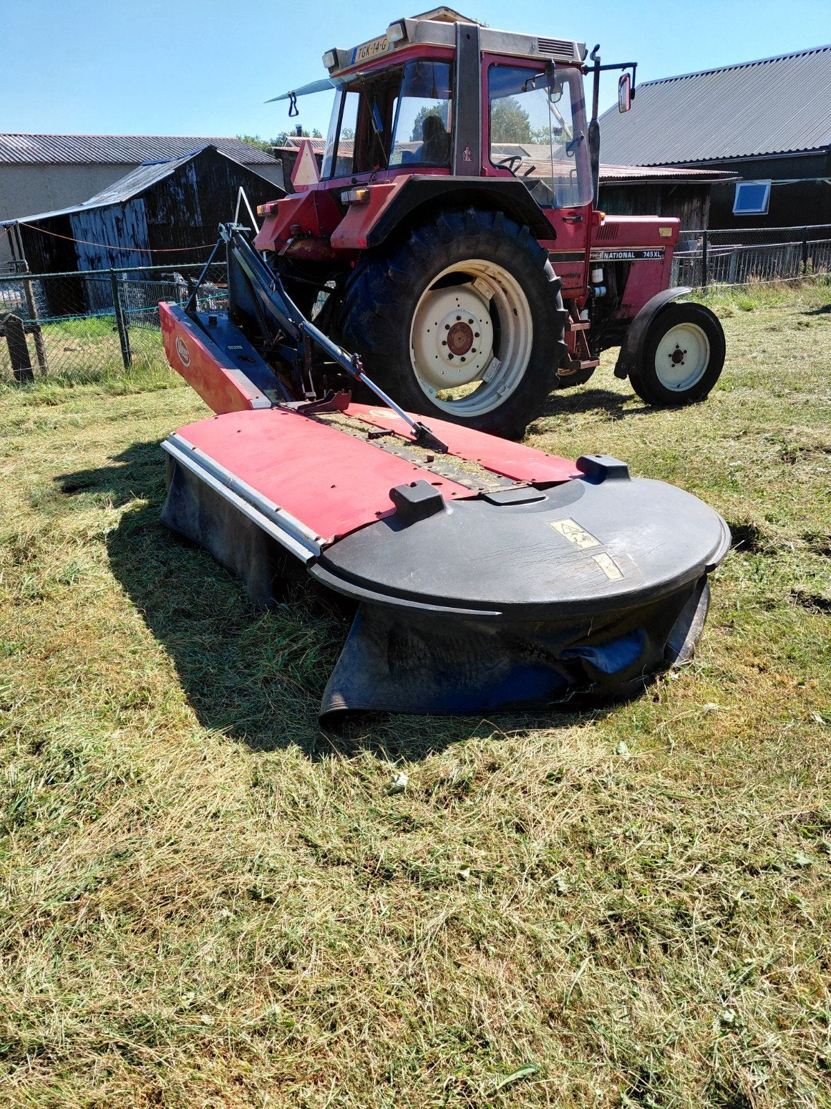 vicon maaier, gras maaier, maaier zonder kneuzer, Ophalen, Weidebouw
