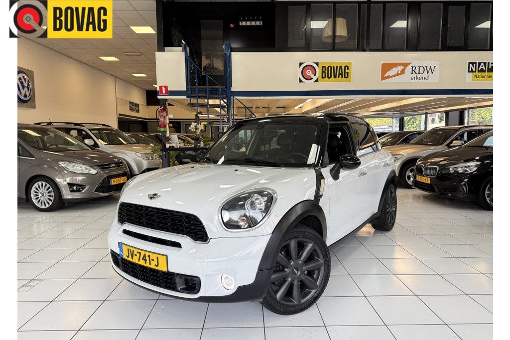 MINI Countryman 1.6 Cpr S ALL4 Salt Bovag Garantie, Auto's, Mini, 15 km/l, Gebruikt, 750 kg, Wit