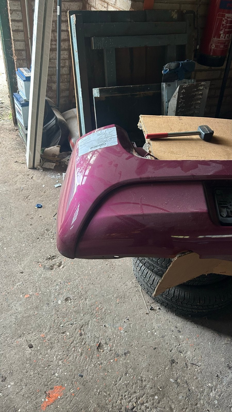 Achterklep en achterbumper Renault Twingo 2 (2012), Ophalen, Gebruikt, Achterklep, Renault