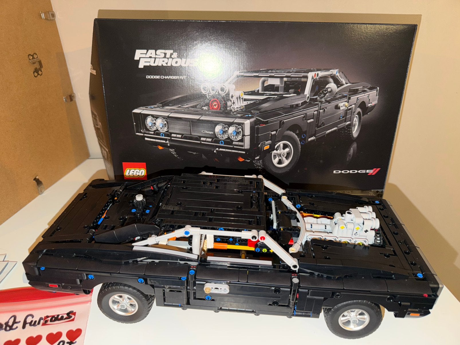 Lego Technic 42231 Fast and Furious Dodge Charger RT, Lego, Ophalen of Verzenden, Zo goed als nieuw, Technic