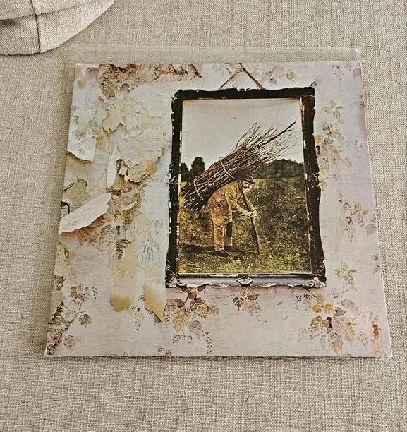 Led Zeppelin IV (Zoso) - Roze Vinyl LP, Cd's en Dvd's, Vinyl | Rock, Colored vinyl, Ophalen of Verzenden, Gebruikt, 12 inch