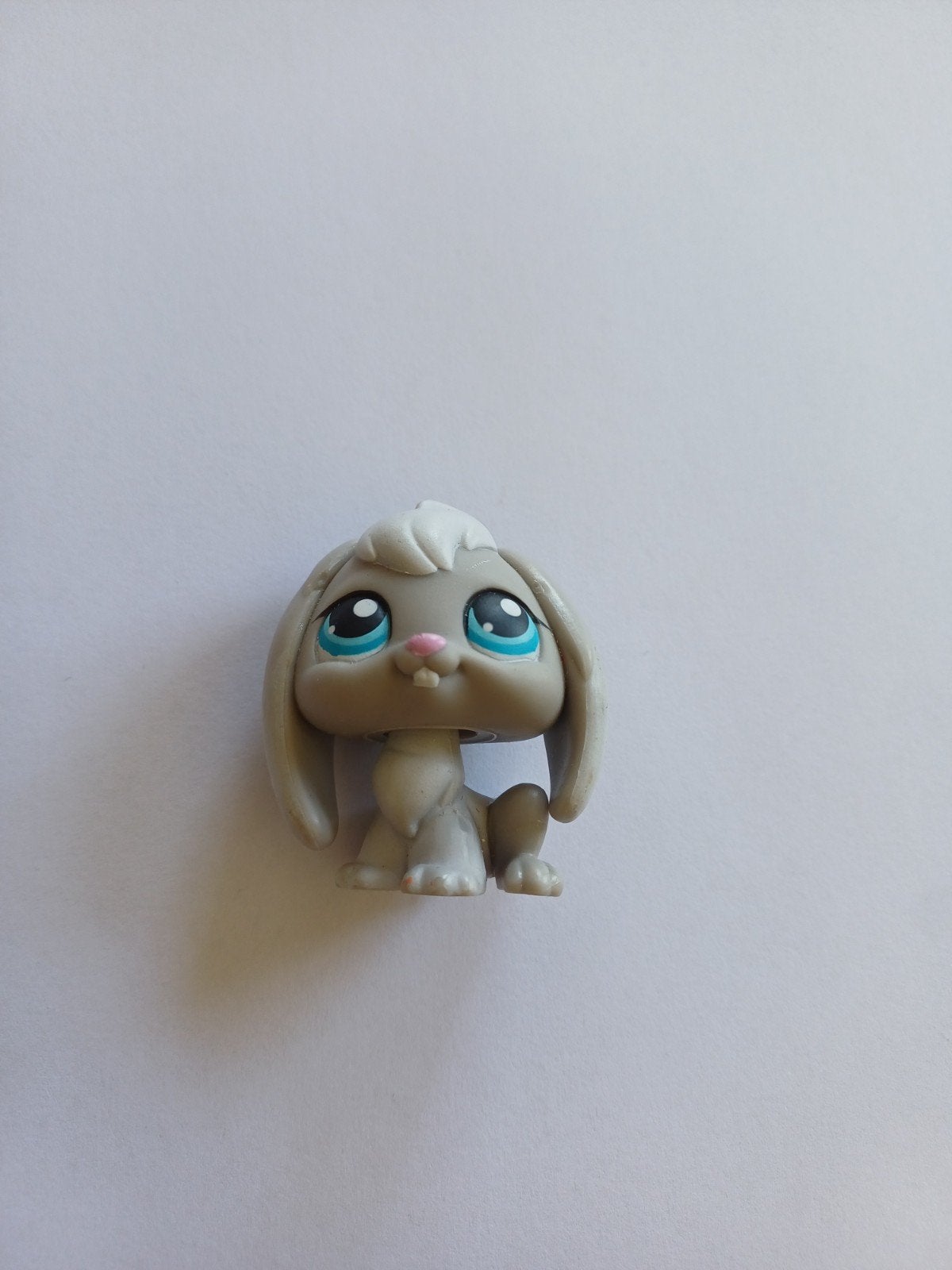 LPS  #346 Grijs Konijntje Hasbro, Ophalen of Verzenden, Gebruikt