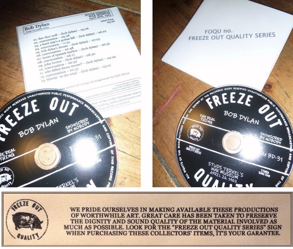 cd Bob Dylan - Studs Terkel's Wax Museum - 13 april 1963, Ophalen of Verzenden, Zo goed als nieuw
