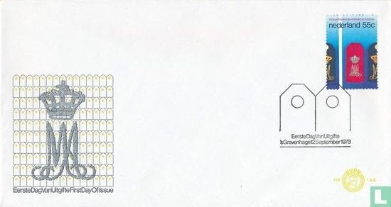 FDC E168 KMA 1978 NL onbeschreven, Postzegels en Munten, Postzegels | Eerstedagenveloppen, Ophalen of Verzenden, Nederland