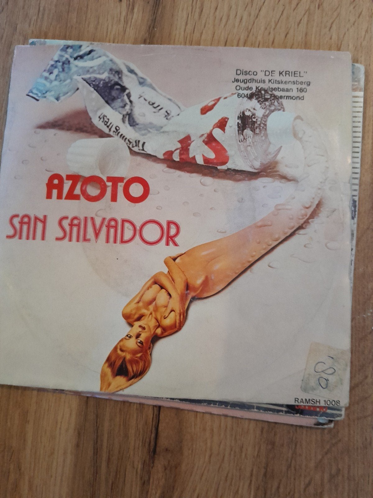 azoto 7 inch san salvador, Ophalen of Verzenden, Zo goed als nieuw, Pop