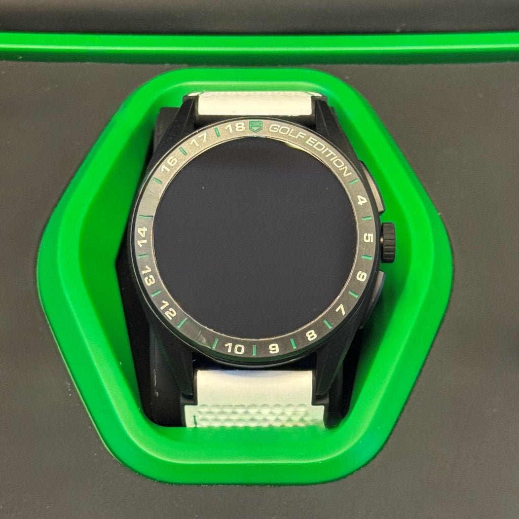 TAG Heuer Connected Calibre E4 Golf Edition 45MM, TAG Heuer, Gebruikt, Zimmersmühlenweg 8-10, 61440, Oberursel, Zwart