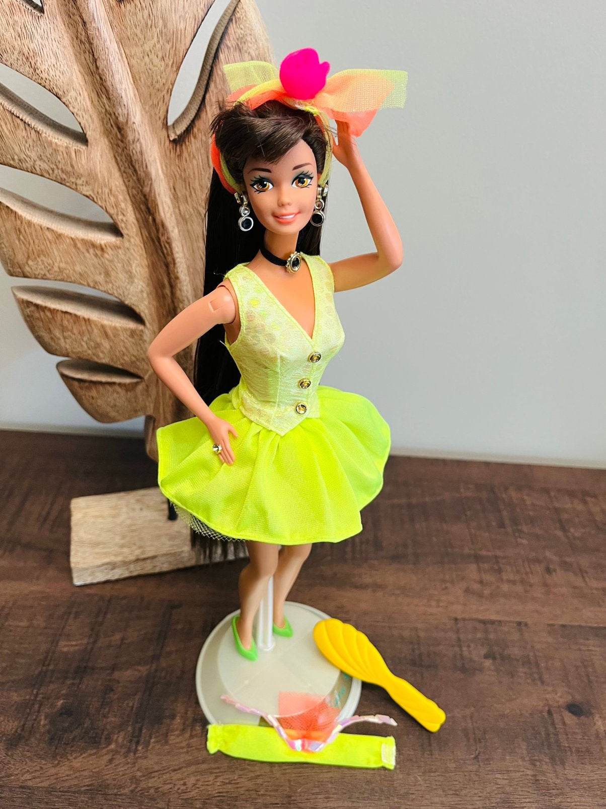 Barbie cut n style brunette, Ophalen of Verzenden, Gebruikt, Barbie