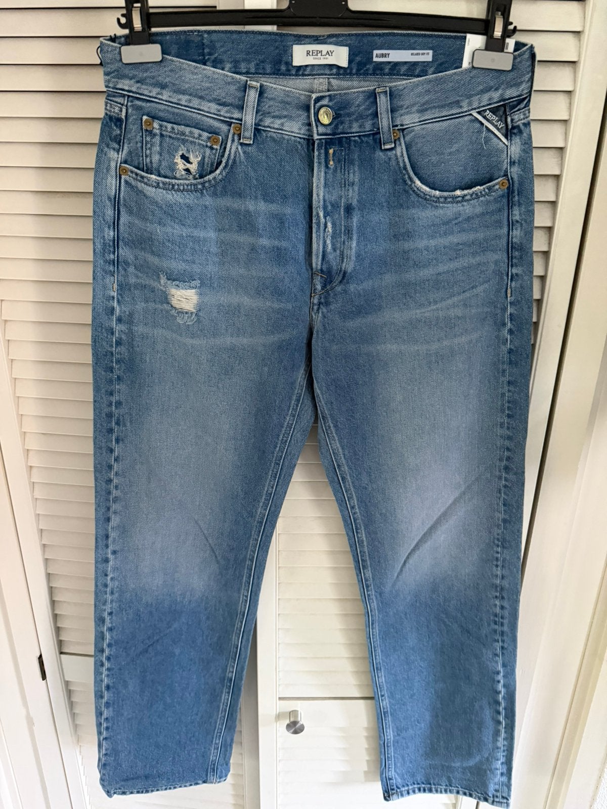 Nieuwe Replay Aubry dames jeans 28-32, Kleding | Dames, Verzenden, Nieuw, Blauw, W28 - W29 (confectie 36)
