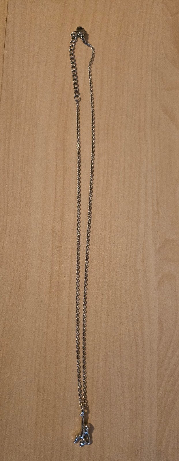 KETTING MET AAPJE, Ophalen of Verzenden, Nieuw, Zilver, Ketting