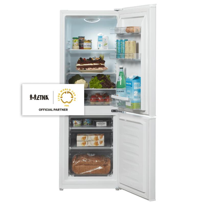 ETNA KCV143WIT FRIDGE WITH FREEZER, Ophalen, 150 tot 200 liter, Met aparte vriezer, Zo goed als nieuw