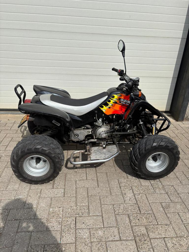 Quad met auto kenteken, Fietsen en Brommers, Minibikes, Midibikes en Pitbikes, Ophalen, Zo goed als nieuw, Overige typen