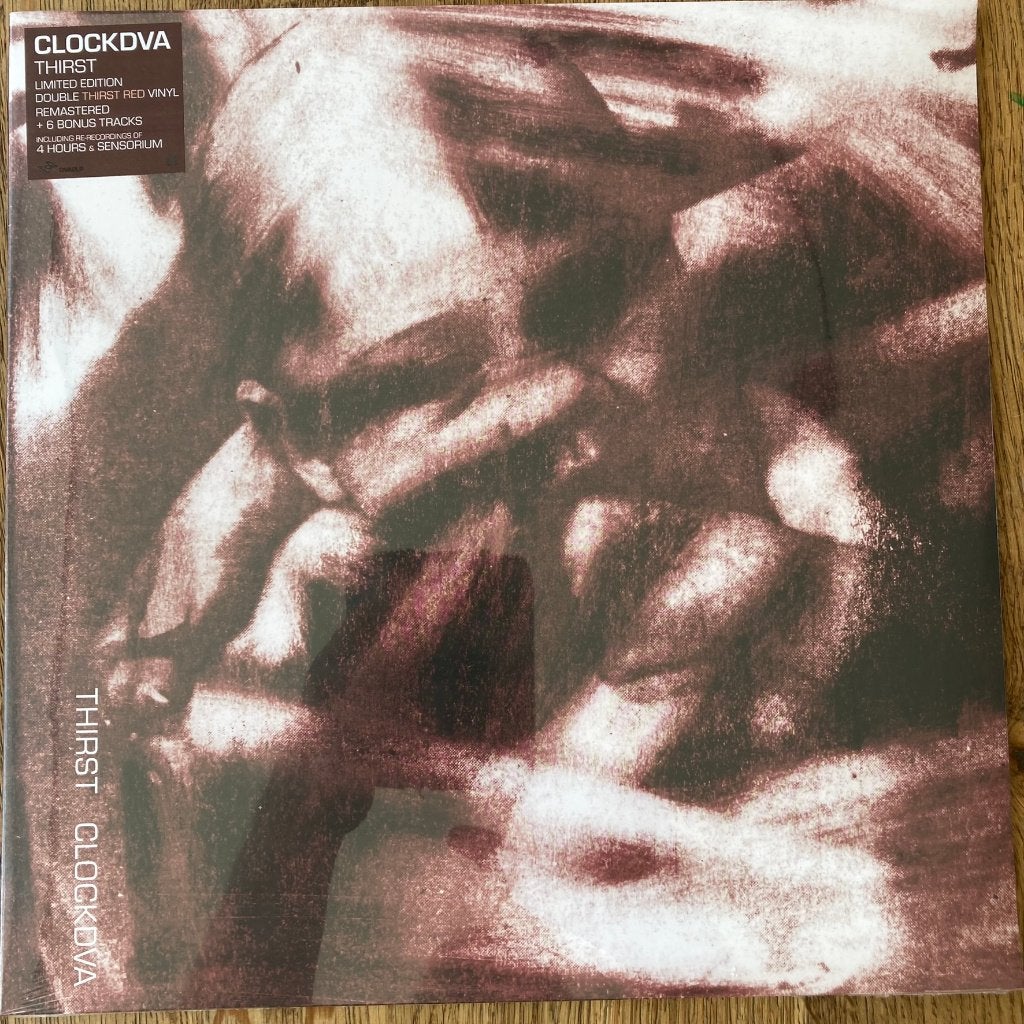 Clock DVA Thirst 2LP postpunk Industrial experimental bonus, Ophalen of Verzenden, Nieuw in verpakking, 12 inch, Dubbel-LP