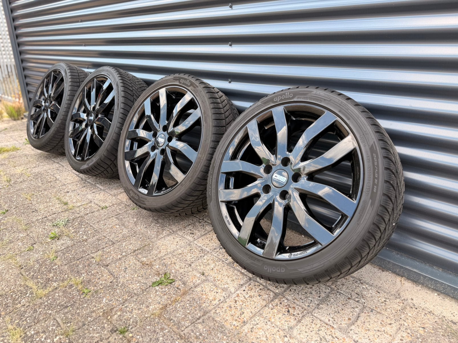 CMS C22 18 inch 5x112 Golf A3 Leon Caddy Octavia, 18 inch, Gebruikt, Banden en Velgen, Personenwagen
