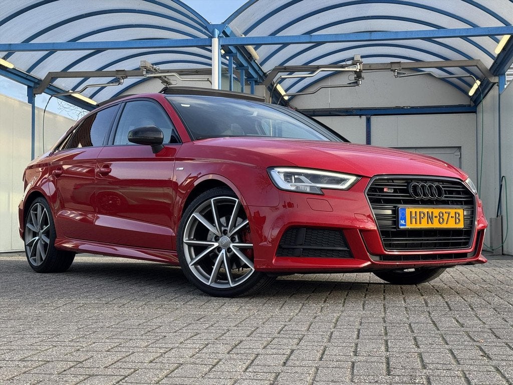 Audi A3 Limousine 2.0 TFSI Quattro 300PK / S3 Uitgevoerd / P, Automaat, 1380 kg, Gebruikt, Euro 6