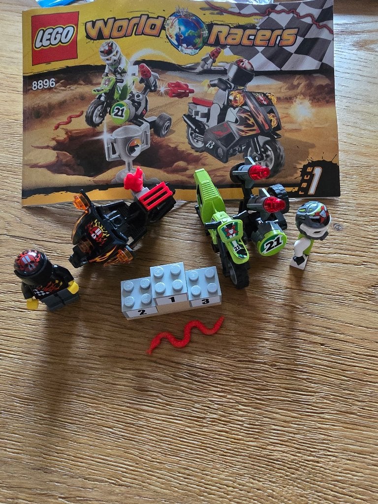 Lego 8896 World Racers., Ophalen, Lego, Zo goed als nieuw, Racers