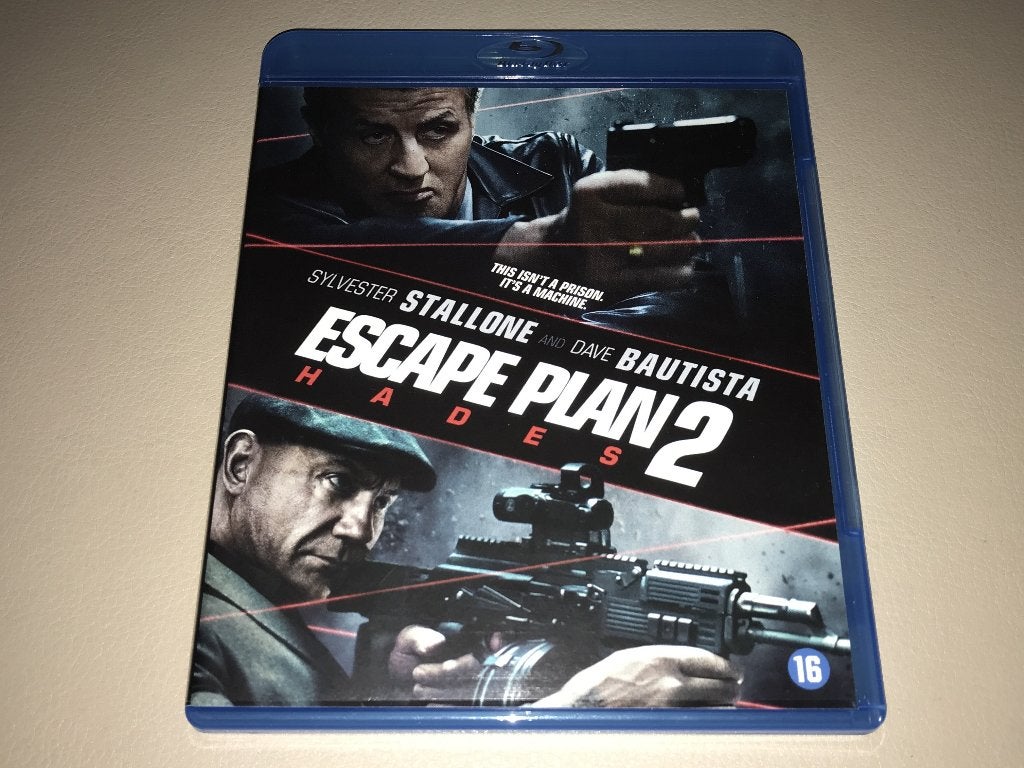 Escape Plan 2: Hades (2018) Sylvester Stallone, Engels, Vanaf 16 jaar, Verzenden, Nederlands