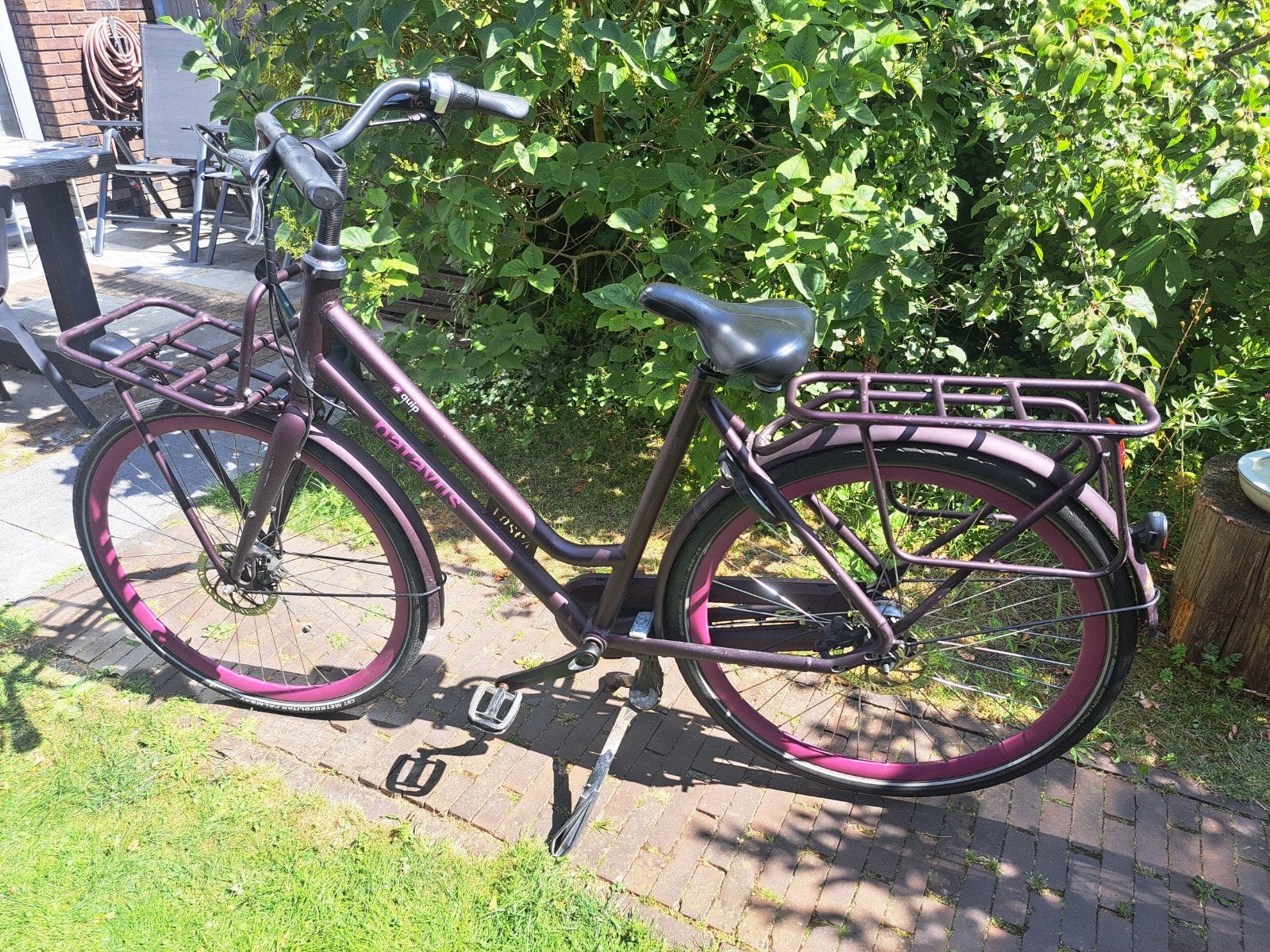 Batavus damesfiets, opknapper, Fietsen en Brommers, Fietsen | Dames | Omafietsen, Gebruikt, Handrem, Versnellingen, Ophalen
