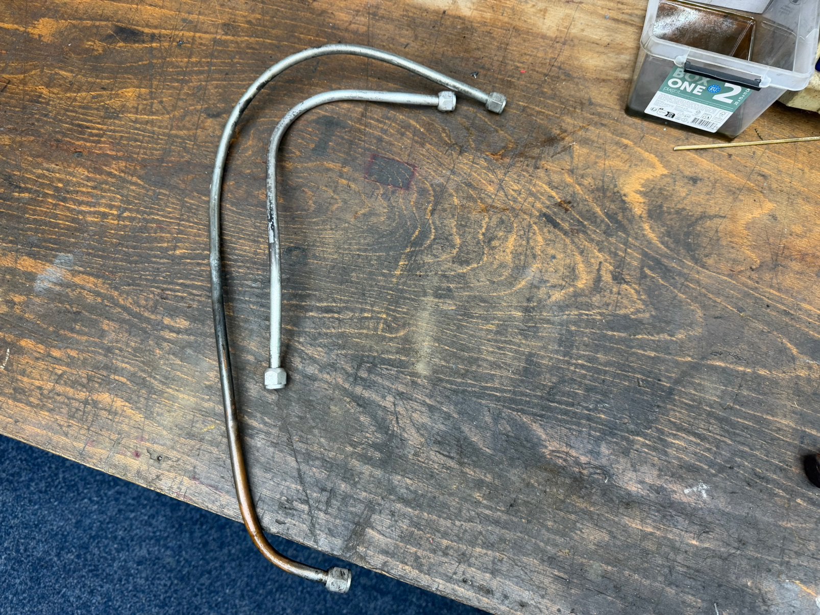 Olieleidingen Harley Davidson WLA, WLC, WL, Motoren, Ophalen of Verzenden