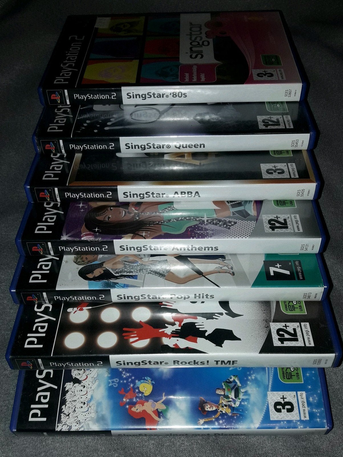 SingStar Collection (Ps2) PAL, Muziek, Gebruikt, 1 speler, Ophalen of Verzenden